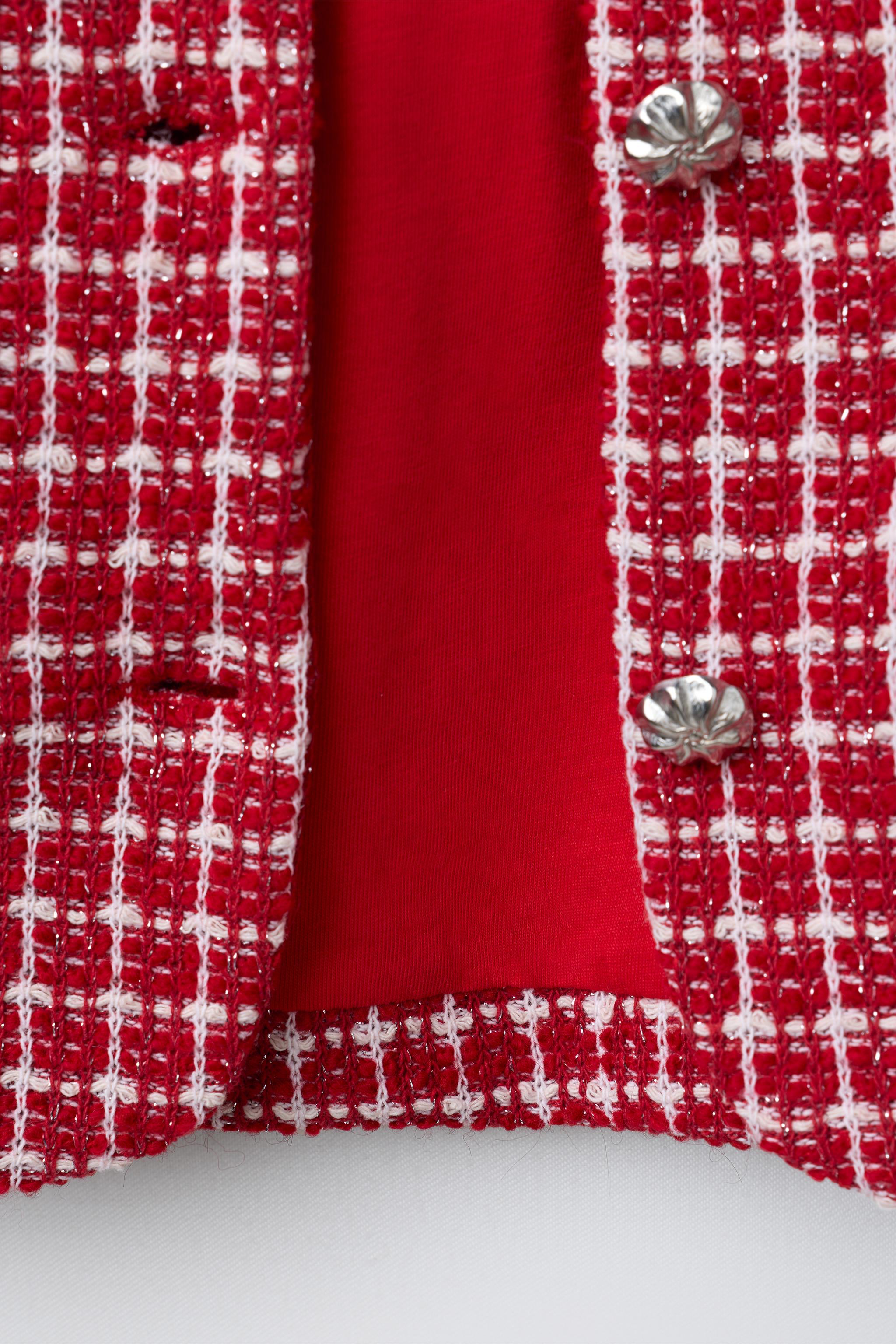 BUTTON TEXTURED JACKET